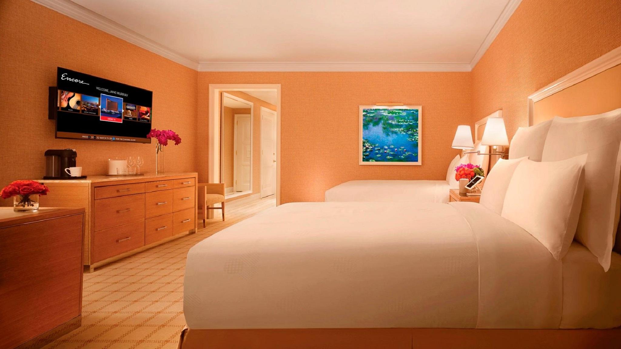 Encore Boston Harbor Everett Exteriör bild A guest room at The Mirage